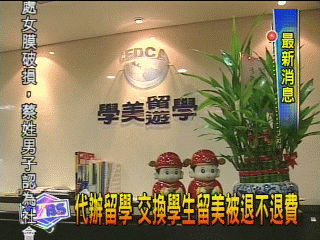 代辦留學 交換學生留美被退不退費