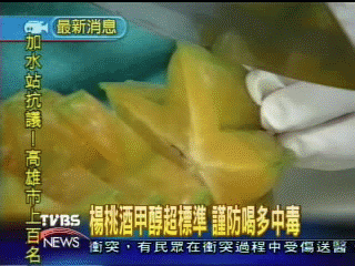 楊桃酒甲醇超標準 謹防喝多中毒