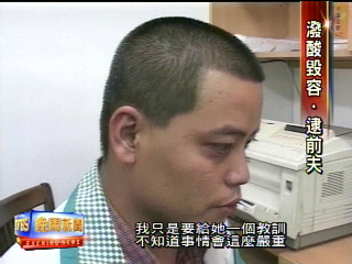 懷疑綠雲罩頂 莽夫潑妻硫酸毀容