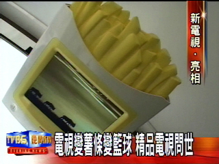 電視變薯條變籃球　精品電視問世