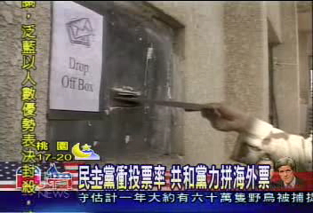 民主黨衝投票率　共和黨力拼海外票