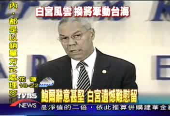 反對出兵伊拉克 鮑爾仕途生變