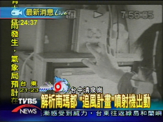 追風小組升空 探測冬颱南瑪都
