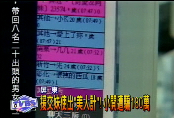 援交妹使出美人計！小開遭騙180萬
