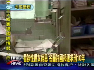 看診性侵女病患 名醫許國邦遭求刑10年