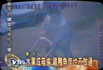 水果成箱偷　雞鴨魚肉也不放過