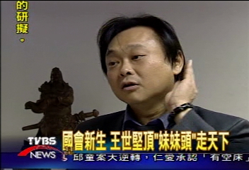 國會新生　王世堅頂「妹妹頭」走天下