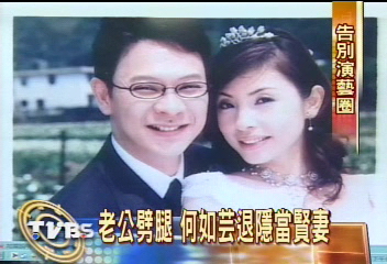 老公劈腿 何如芸決退隱 當個好太太
