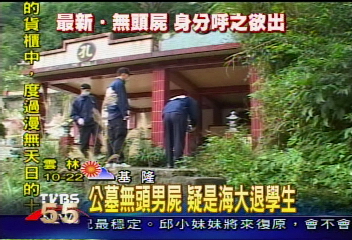 在哪裡?尋找死者頭顱 警方公墓搜尋