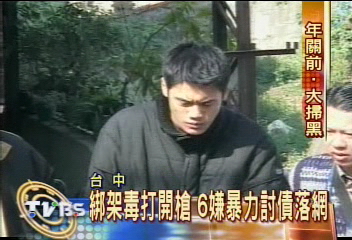 恐嚇綁架毒打開槍　6嫌暴力討債落網