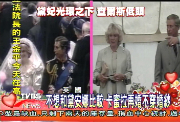 查爾斯梅開二度　黛安娜vs.卡蜜拉