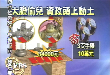 前副閣揆林信義家遭竊 嫌犯落網