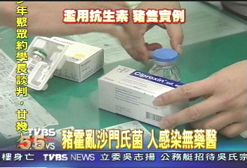 豬霍亂沙門氏菌 人感染無藥醫