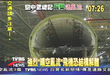 「晴空亂流」不含水氣　雷達難偵測