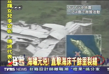 8.7強震沒大海嘯　海底攝影解秘
