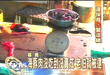 海豚肉沒吃到沒賣成　老伯就被逮