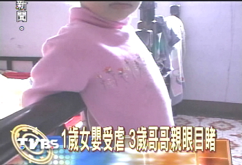 週歲女嬰受虐 阿嬤不捨痛罵