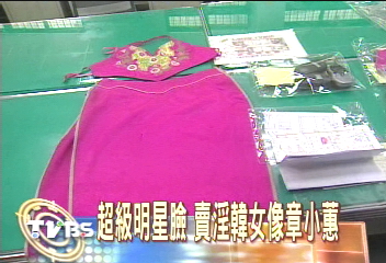 超級明星臉 賣淫韓女像章小蕙