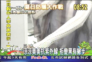 涼涼美美抗紫外線　拒變黑有撇步