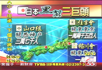 日第三大黑幫老大病逝　野口返日