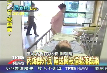 吸入「丙烯醇」中毒 4工人送醫