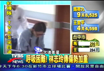 呼吸困難！林志玲傷勢加重