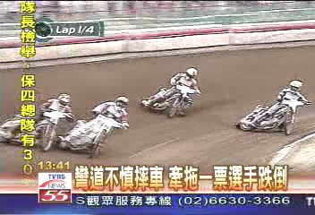 重機車競速大賽 騰空飛起超驚險