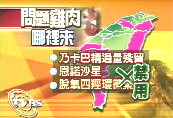 過量抗生素黑心雞　生鮮櫃曾販賣