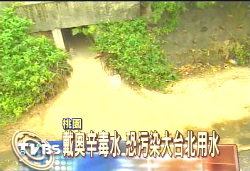 戴奧辛毒水　恐污染大台北用水