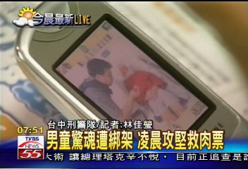 堂姑綁侄兒　白晝遭擄　勒5000萬