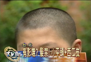 有影嘸?髮禁! 小平頭+西瓜皮