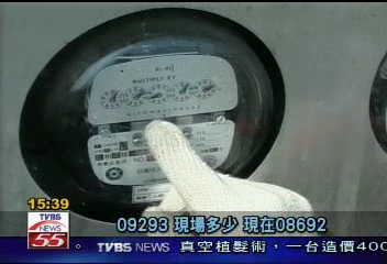 倒撥電表指針　一個月竊電10萬