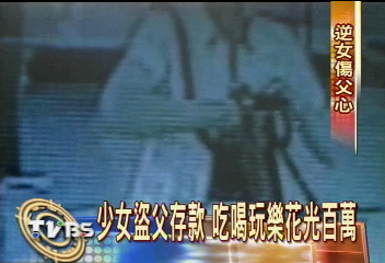 好會花錢 　少女盜領父親近200萬