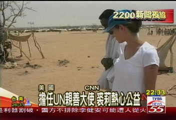 裘莉獲UN人道獎 性感出席領獎
