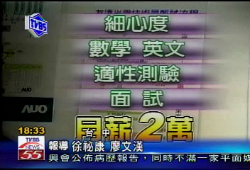〈獨家〉頭路真難找　過關斬將為了2萬