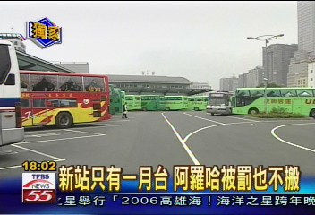 〈獨家〉寡不敵眾！客運站　阿羅哈僅1月台