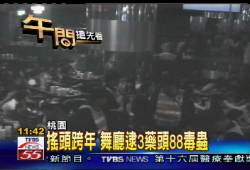 搖頭跨年　舞廳逮3藥頭88毒蟲