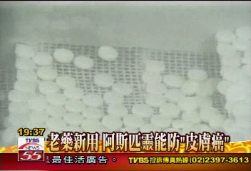 老藥新用 阿斯匹靈能防「皮膚癌」