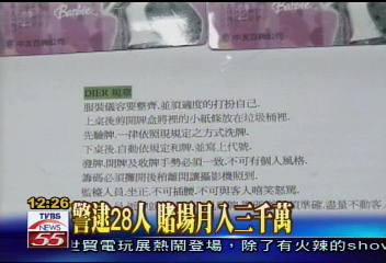 搗破賭場 百家樂一夜輸贏百萬