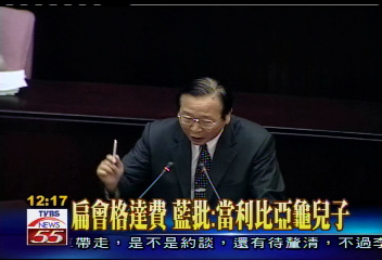 扁會格達費　藍批：當利比亞龜兒子