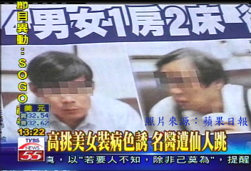高挑美女裝病色誘　名醫遭仙人跳