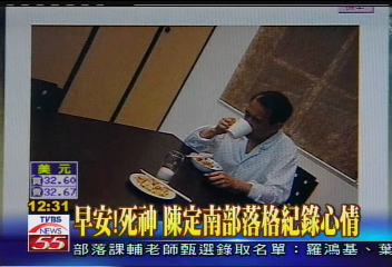 早安!死神 陳定南部落格紀錄心情