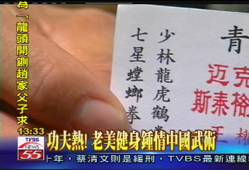 白鶴拳揚威美國 武師月入40萬