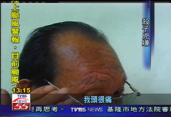 酒精作怪！父子口角　父刺死子