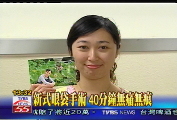 新式眼袋手術 40分鐘無痛無痕