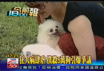 狂犬病肆虐　撲殺5萬狗引爆爭議