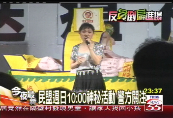 倒扁活動/民主夜市開跑 七爺八爺送瘟神