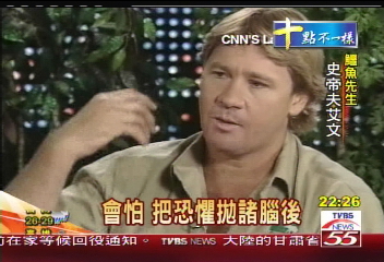 鱷魚先生傳奇一生　全球觀眾共睹