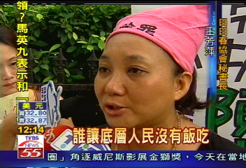 廢娼9週年　行政院前抗議衝突