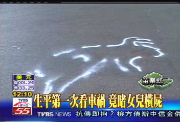 生平第一次看車禍　竟睹女兒橫屍